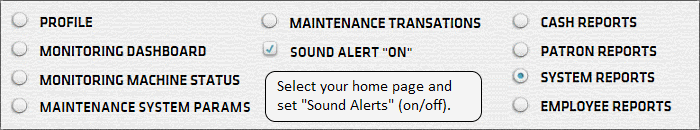 Change Home Page